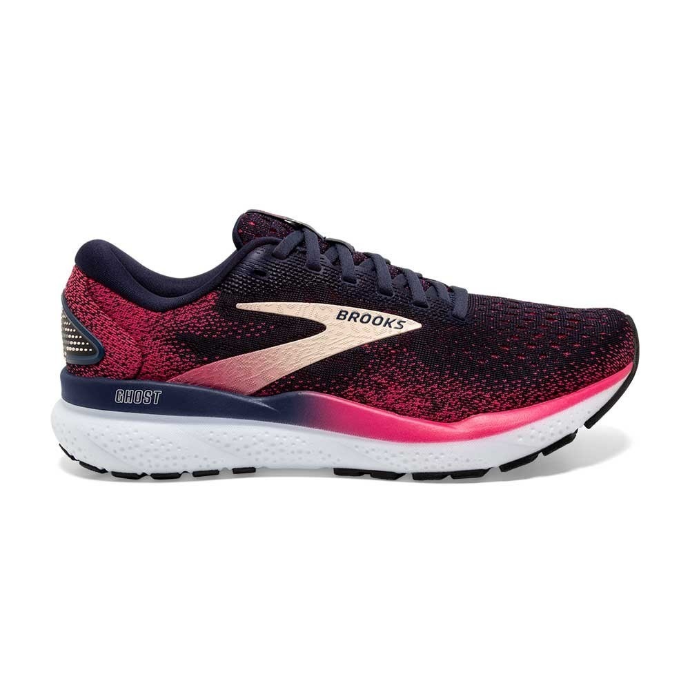 BROOKS Ghost 16 Women's Running Shoes Size 9 B Peacoat/Raspberry 1204071B422